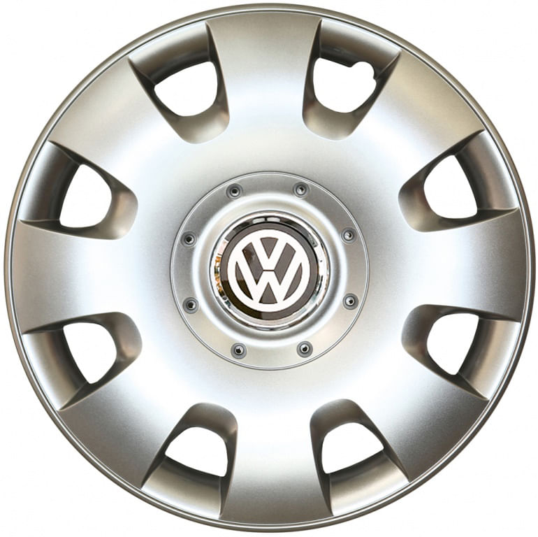 Set 4 capace roti Kerime R15, potrivite jantelor de 15 inch, pentru VW Volkswagen, Model 304 - imagine 3